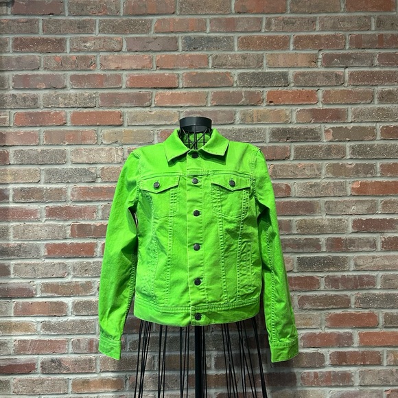 Talbots Jackets & Blazers - Woman’s Talbot Classic Kelly Green Jean Jacket